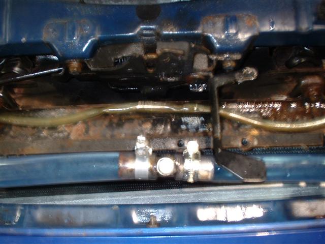 front bleed valve