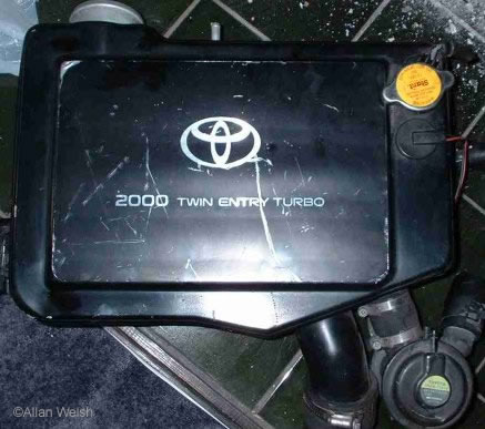 toyota ST205 chargecooler as fitted to the GT4 Celica